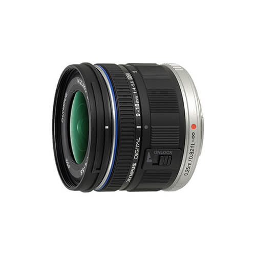 Olympus 9-18mm | Rental | DJI Inspire | USDroneRental.com Olympus 9-18mm f/4.0-5.6 ED rental