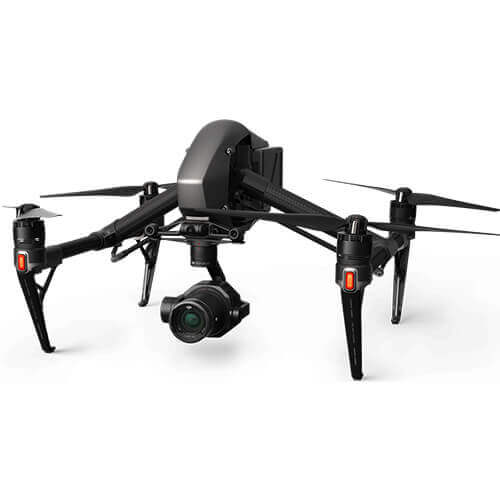 Drone Rental - Rent a DJI Inspire 2 Premium with X7 at USDroneRental.com DJI Inspire 2 with Zenmuse X7 rental